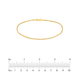 1.75mm Solid Round Box Chain with Lobster Lock