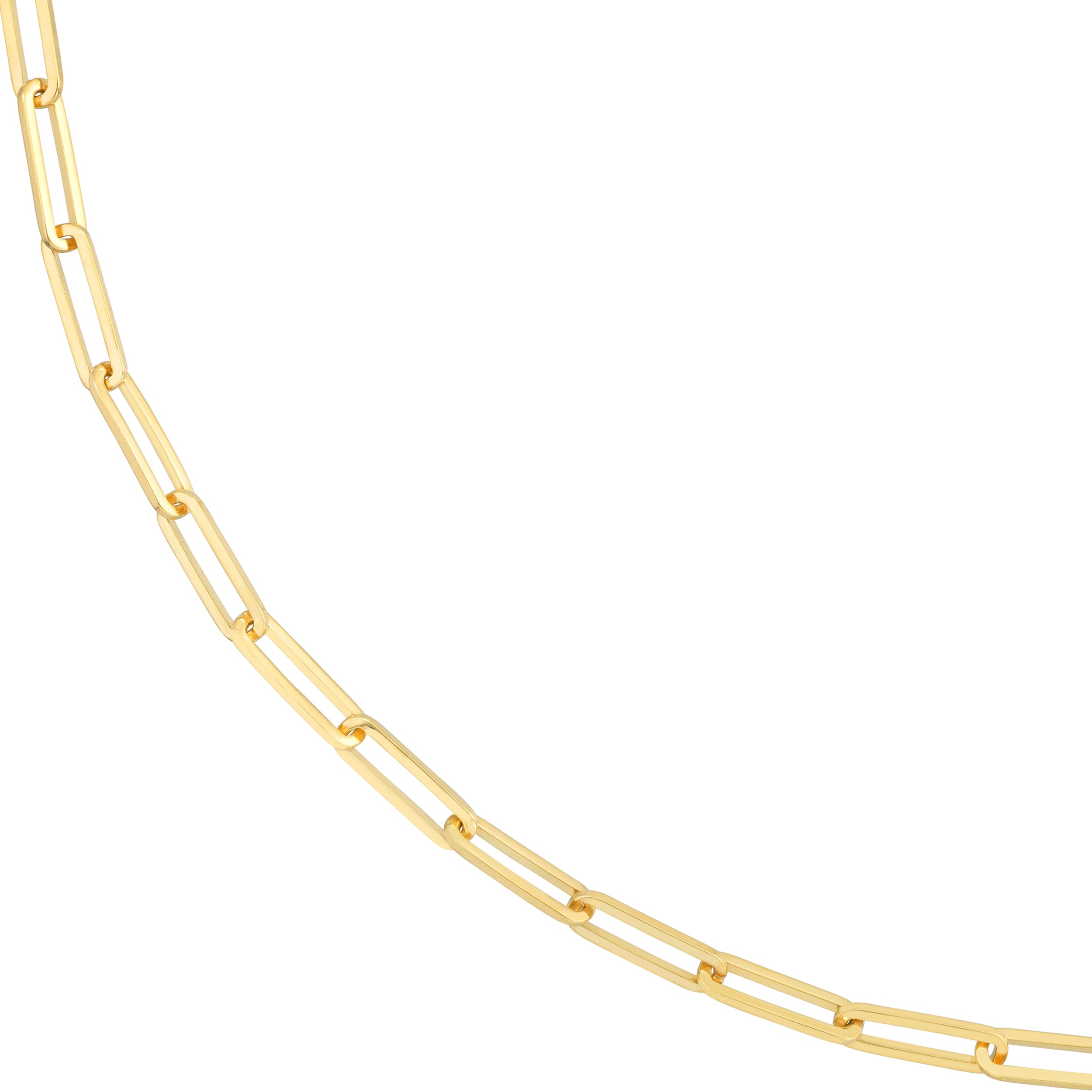 Paper Clip Split Chain Bracelet