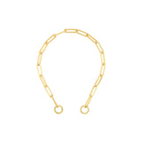 Paper Clip Split Chain Bracelet