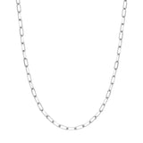 5.25mm Paper Clip Chain with Lobster Lock