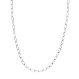 5mm Paper Clip Chain with Lobster Lock
