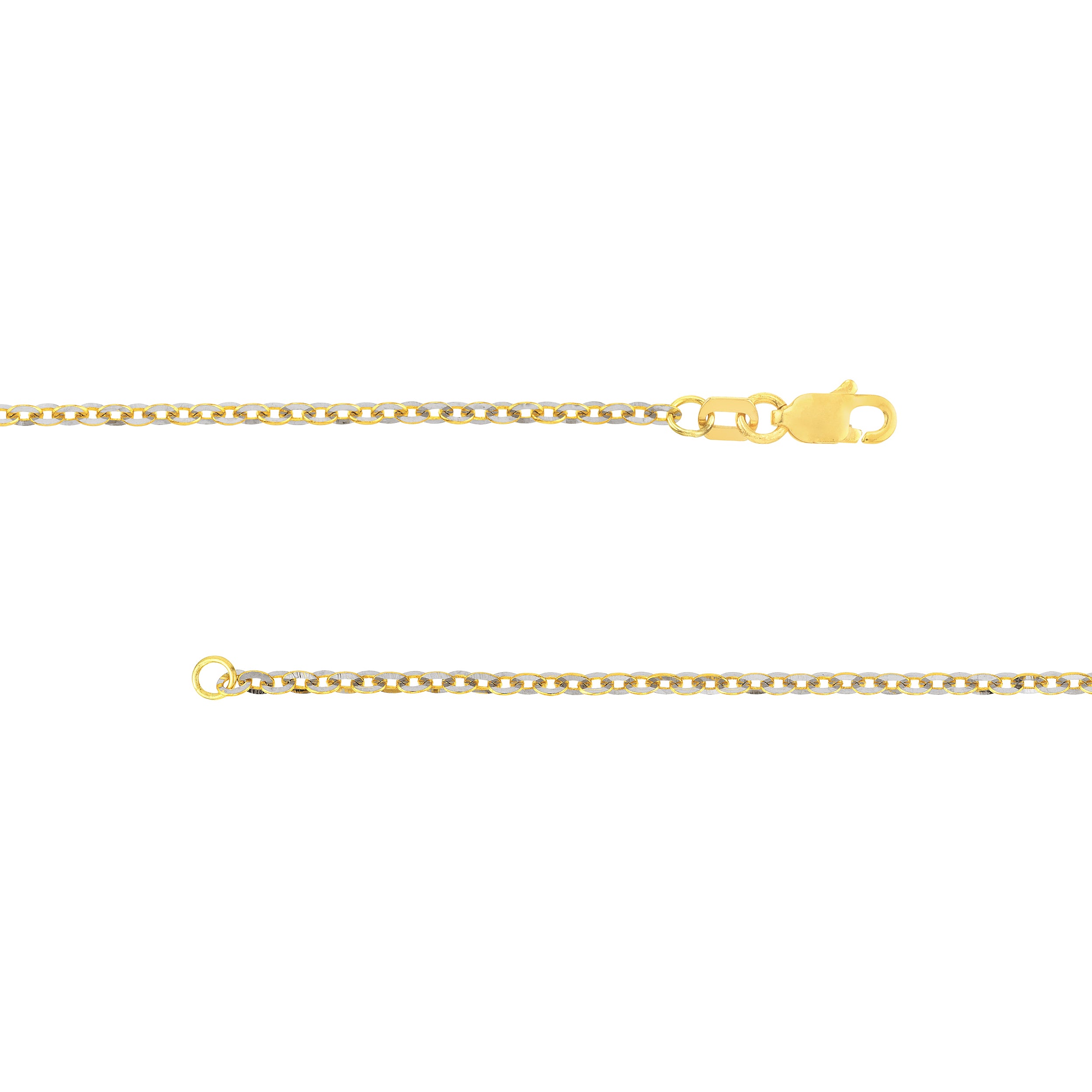 Two-Tone Brill Cable Chain