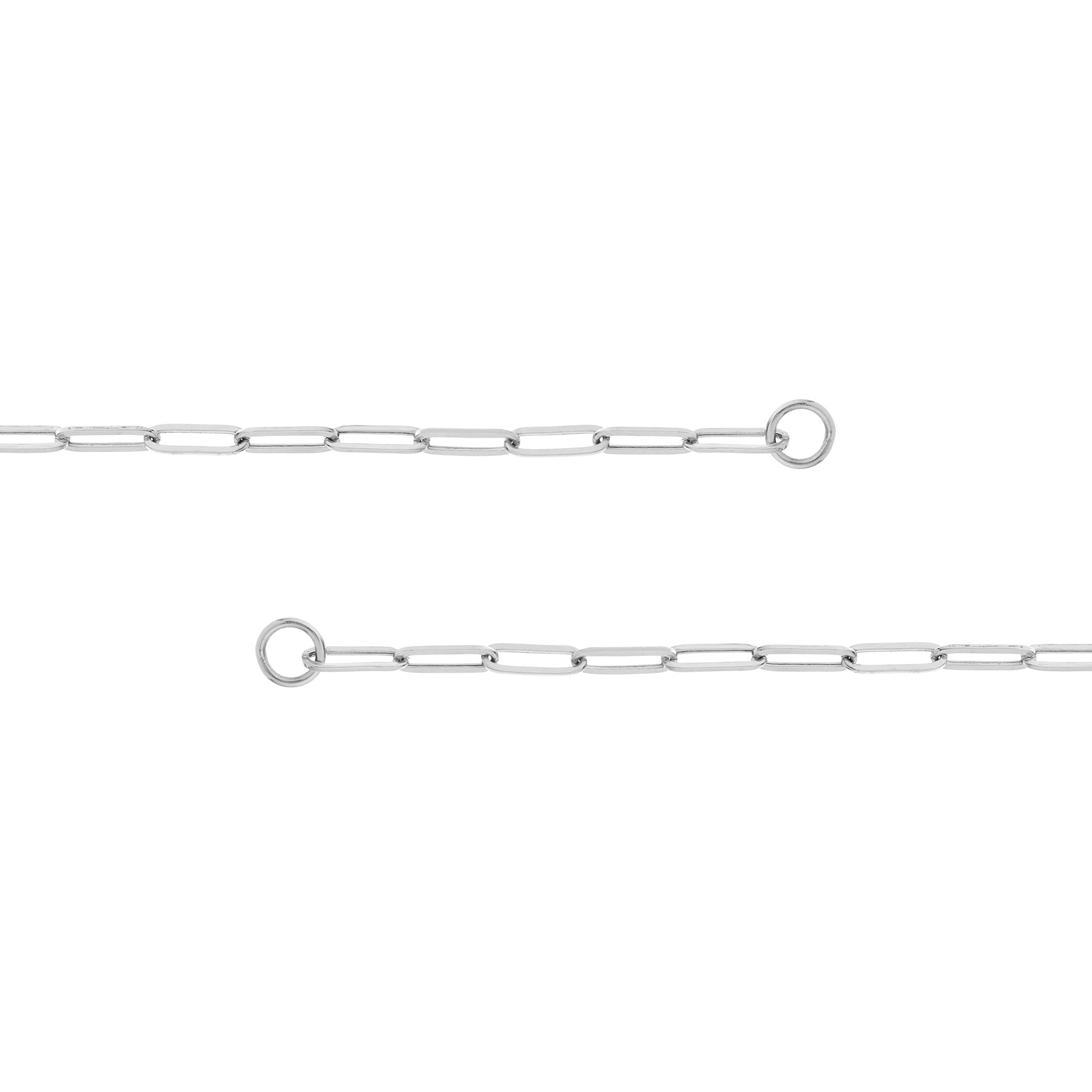 3.80mm Split Hollow Paper Clip Chain