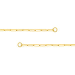 3.80mm Split Hollow Paper Clip Chain