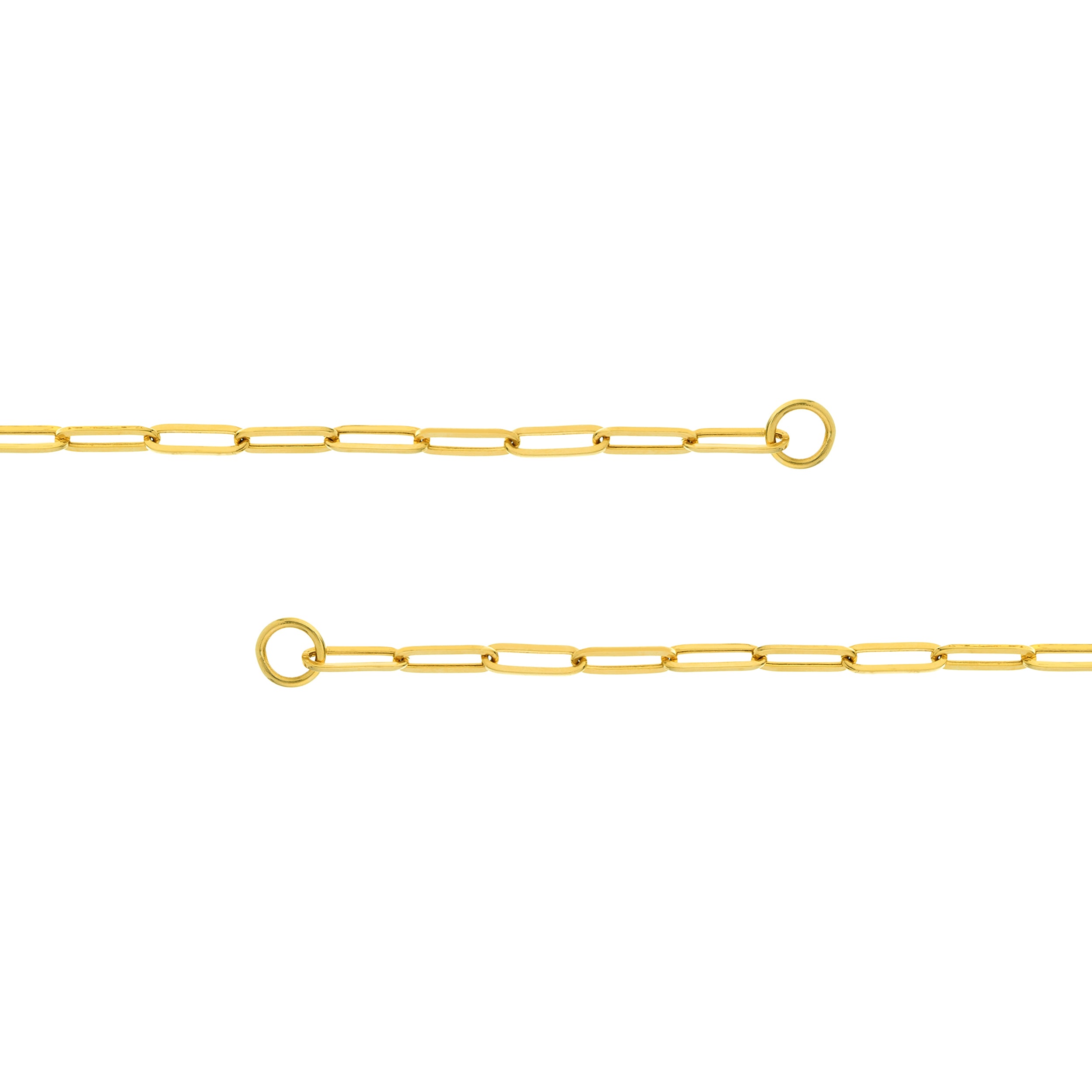 3.80mm Split Hollow Paper Clip Chain
