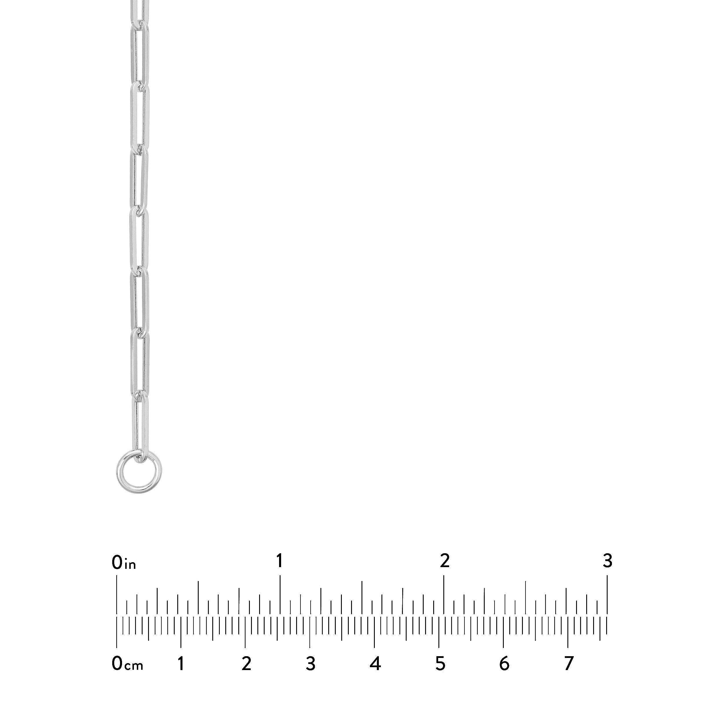 3.80mm Split Hollow Paper Clip Chain