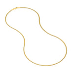 2.15mm D/C Oval Snake Chain