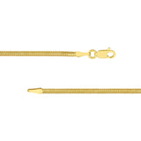 2.15mm D/C Oval Snake Chain
