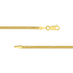 2.15mm D/C Oval Snake Chain