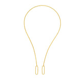 Cable Split Chain with Paper Clip Rings