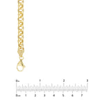 8mm Hollow Rolo Chain with Pear Lobster Lock