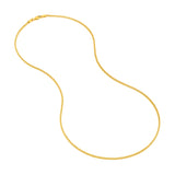 1.55mm Hollow Square Franco Chain