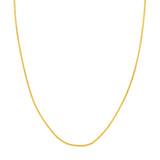 1.55mm Hollow Square Franco Chain