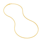1.55mm Hollow Square Franco Chain