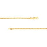 1.55mm Hollow Square Franco Chain