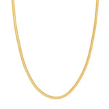 4.2mm Light Oval Snake Chain with Lobster Lock
