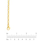 4.5mm Hollow Oval Forzentina Chain with Pear Lock
