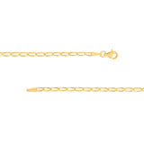 2.25mm Long Link Curb Chain