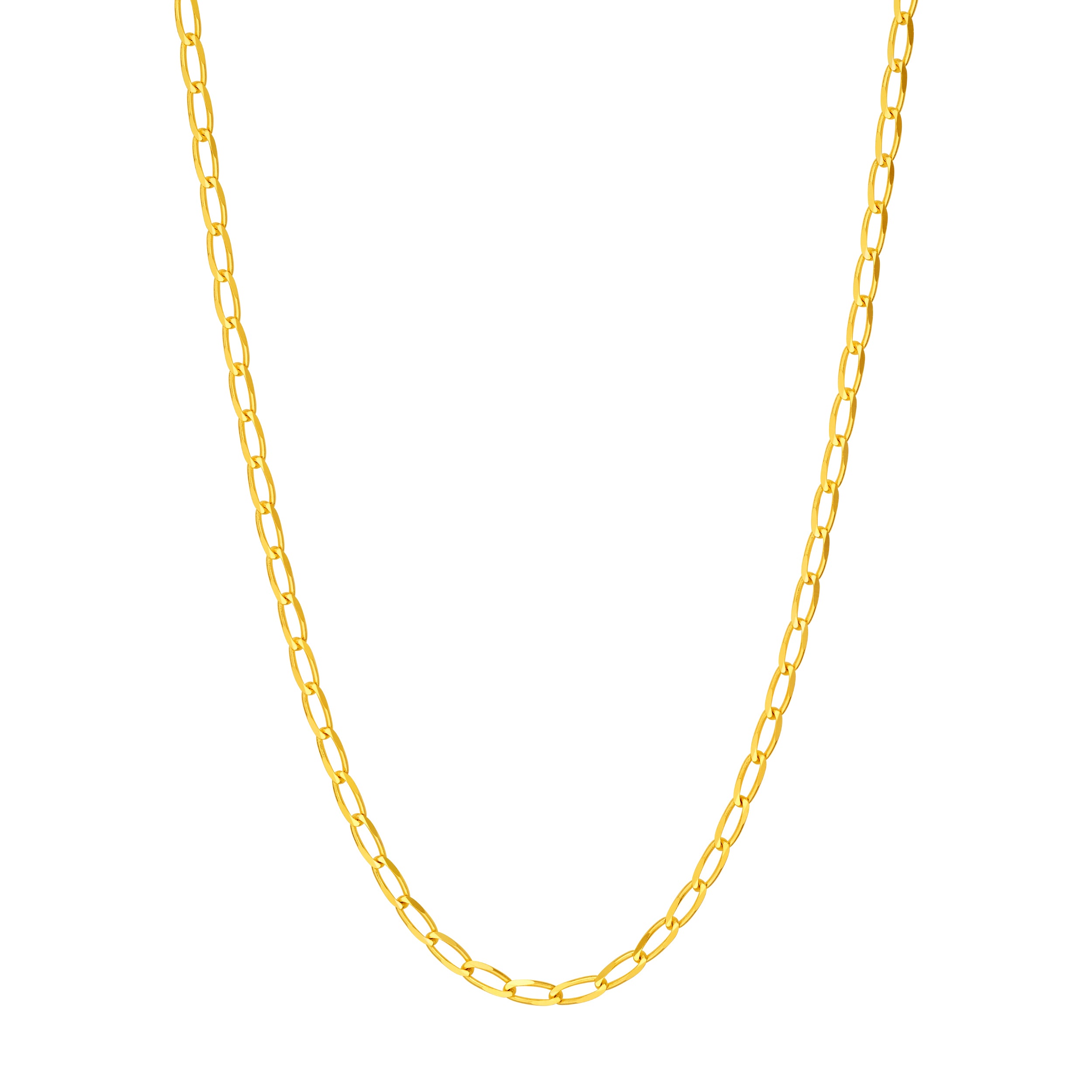 2.25mm Long Link Curb Chain