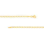 2.25mm Long Link Curb Chain