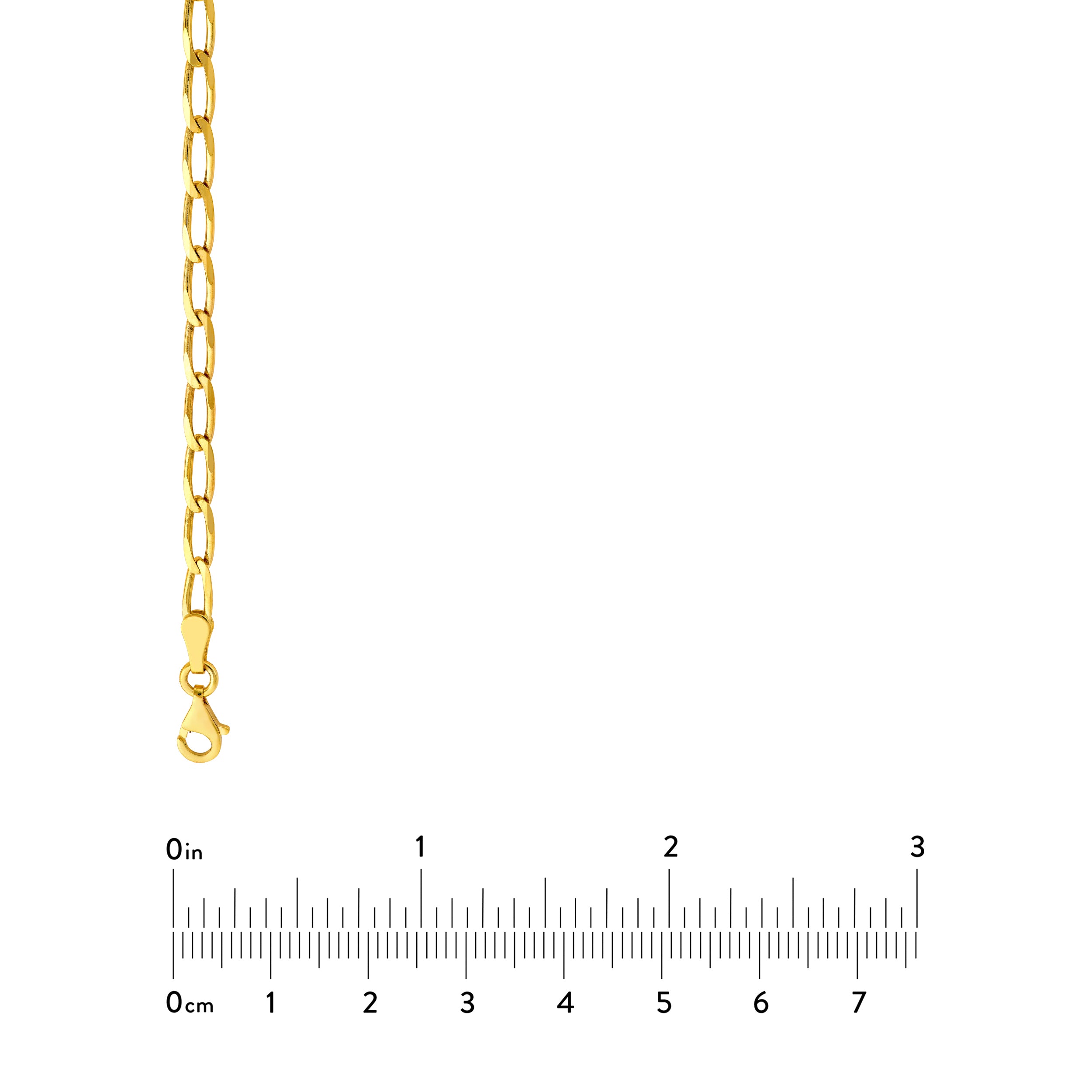 3.80mm Long Link Curb Chain