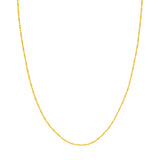 1.50mm D/C Bead and Long Bar Chain