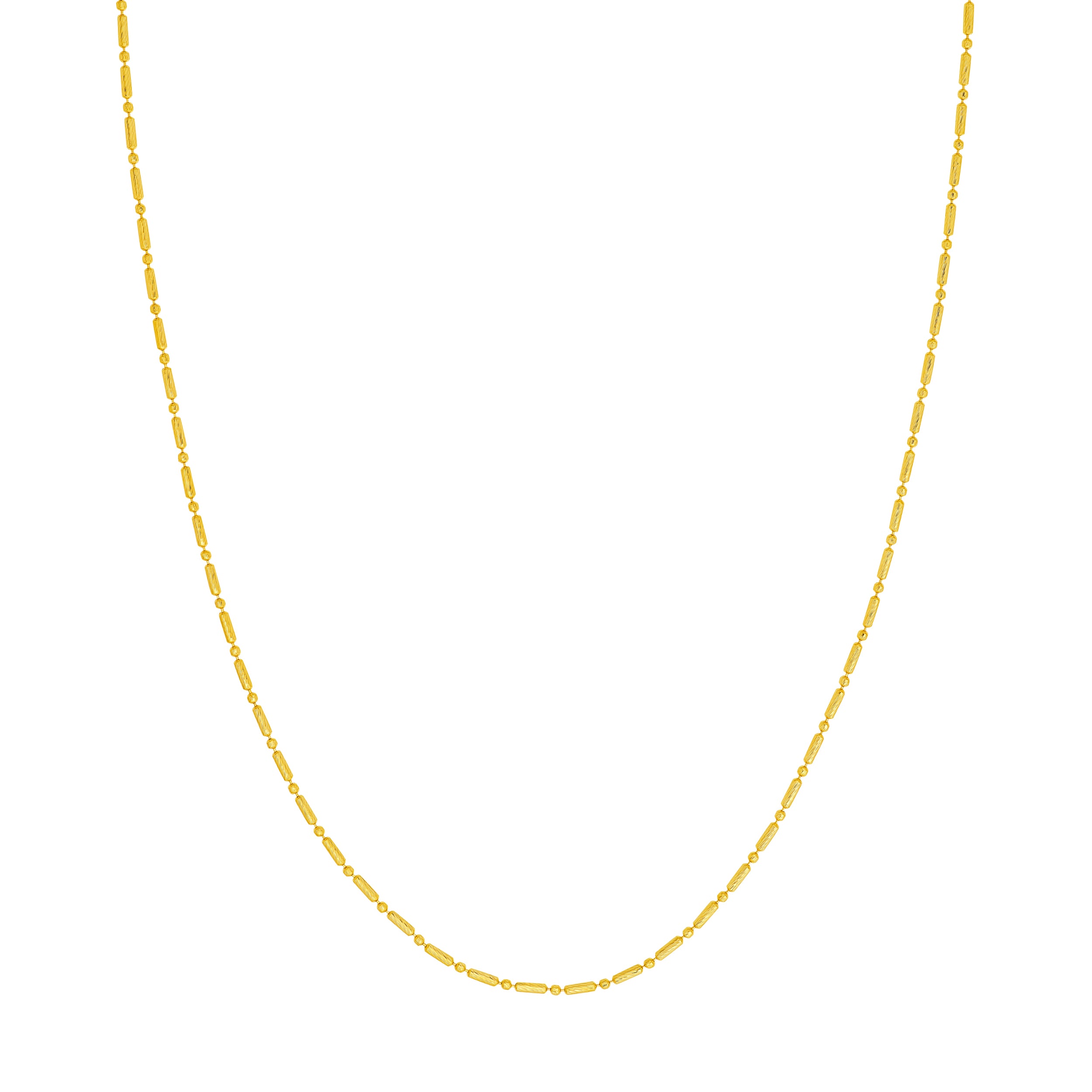 1.50mm D/C Bead and Long Bar Chain