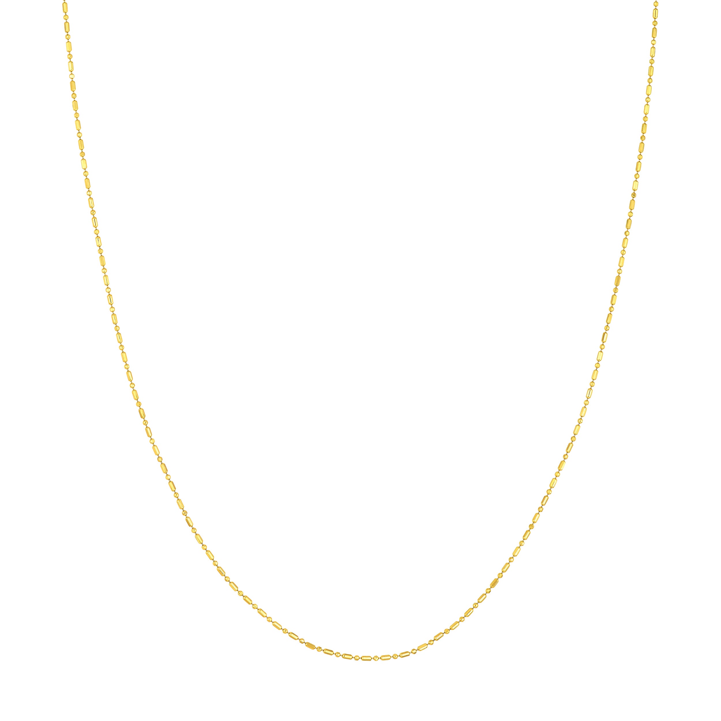 1.0mm D/C Bead and Bar Chain