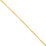 1.50mm D/C 3+1 Bead and Bar Chain