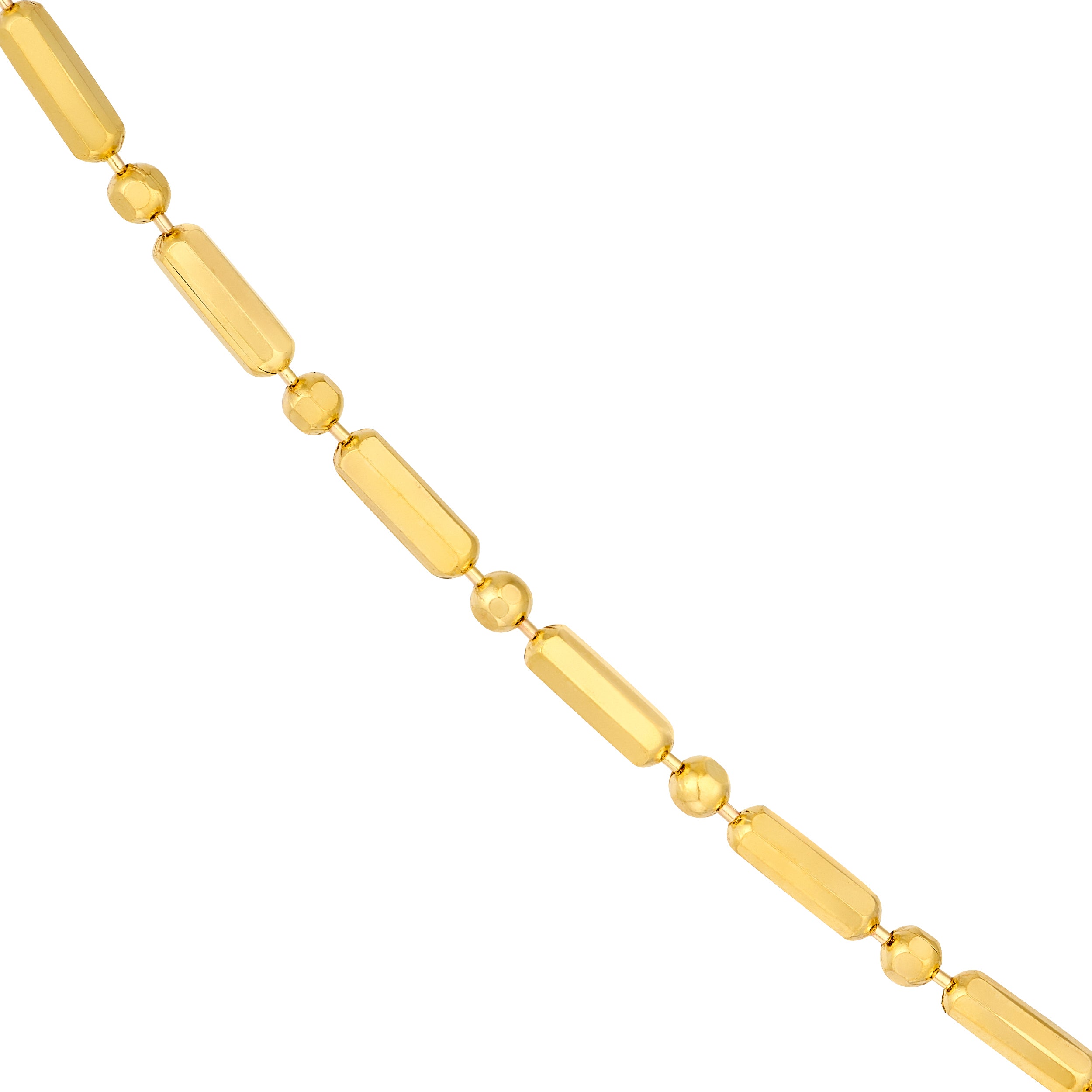 1.50mm Bead and Long Bar Chain