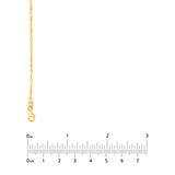 1.50mm Bead and Long Bar Chain