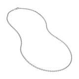 2.50mm Sterling Silver Open Cable Chain