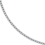 2.50mm Sterling Silver Open Cable Chain