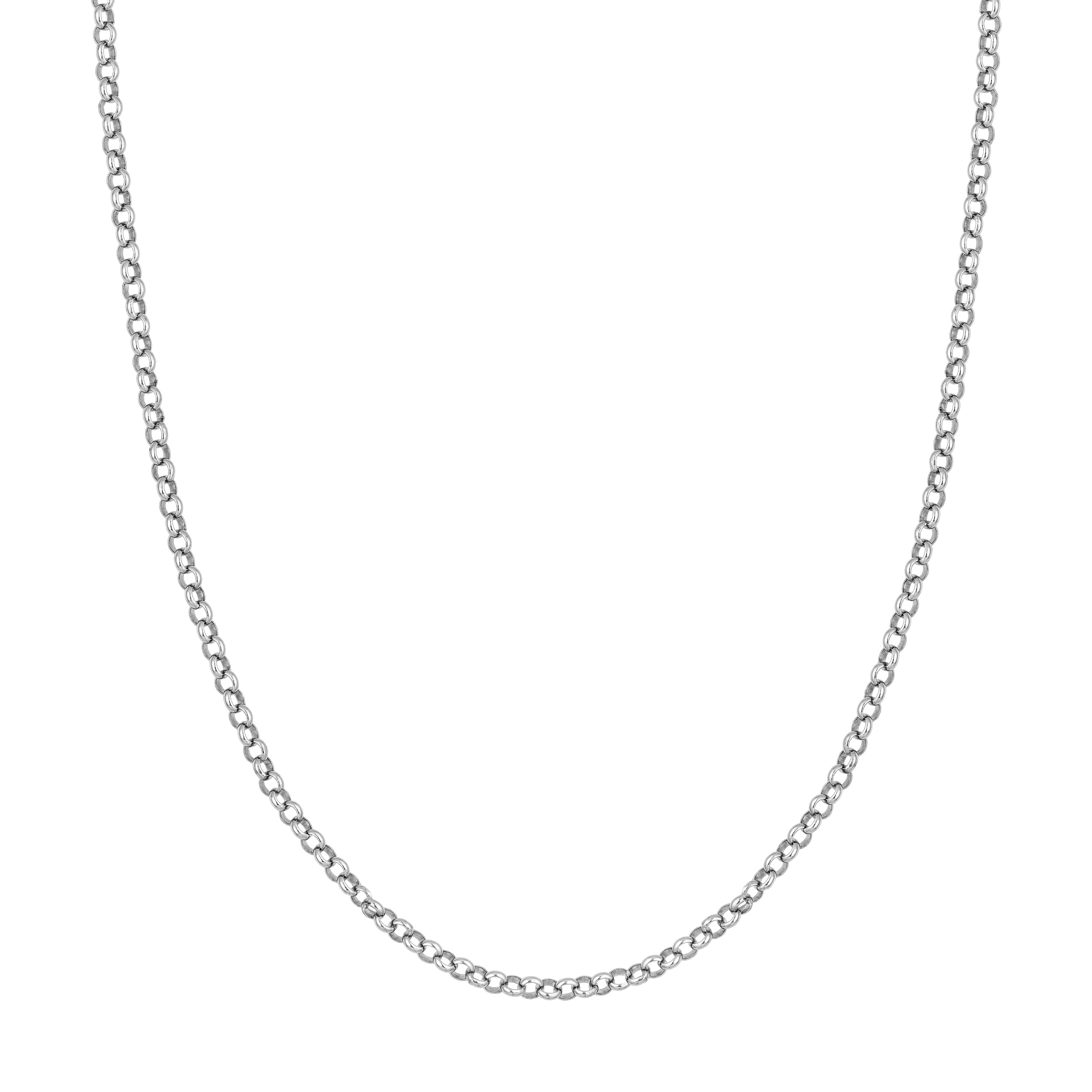2.50mm Sterling Silver Rolo Chain