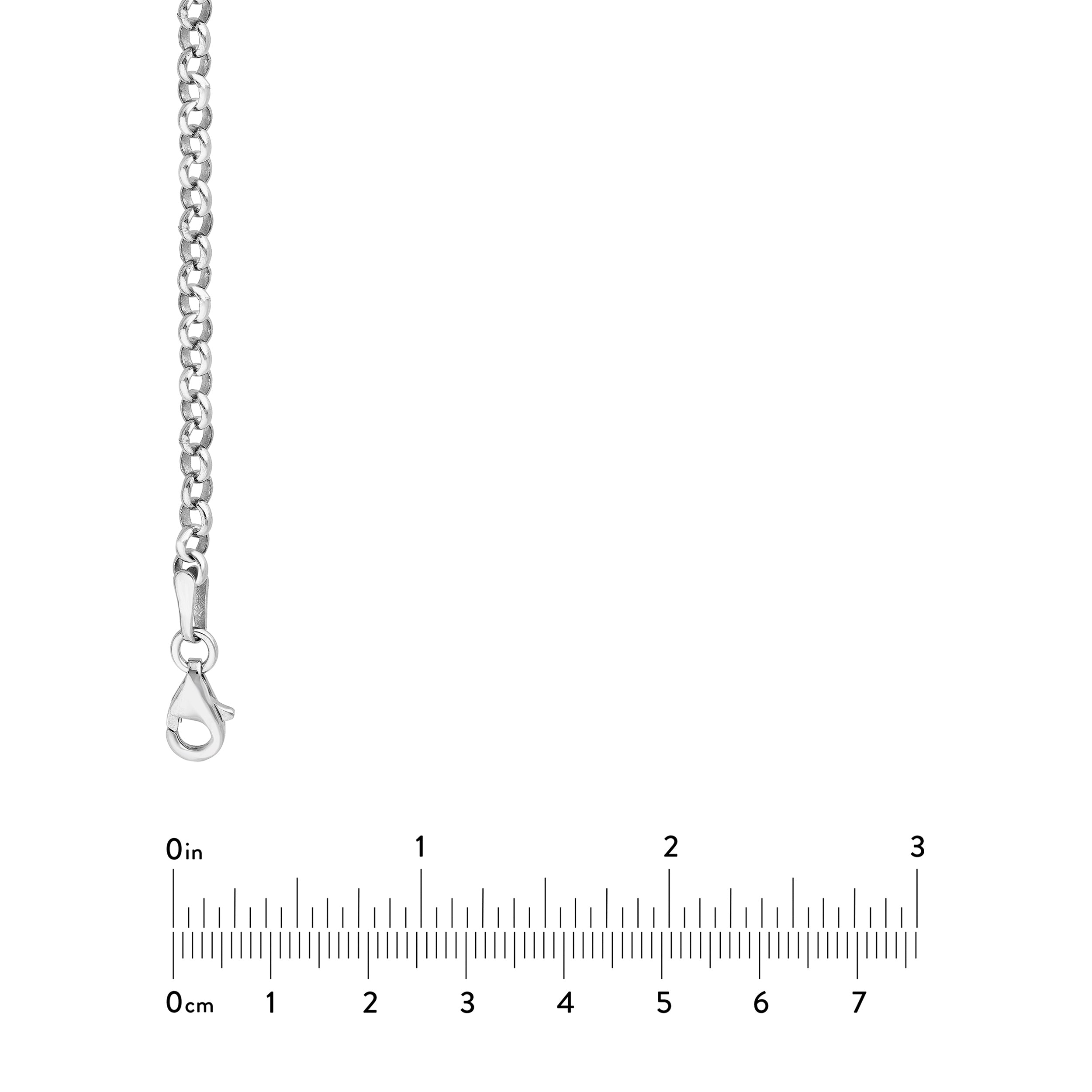 2.50mm Sterling Silver Rolo Chain