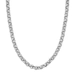 8.00mm Sterling Silver Rolo Chain