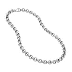 8.00mm Sterling Silver Rolo Chain