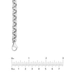 8.00mm Sterling Silver Rolo Chain