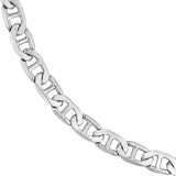 6.90mm Sterling Silver Mariner Chain