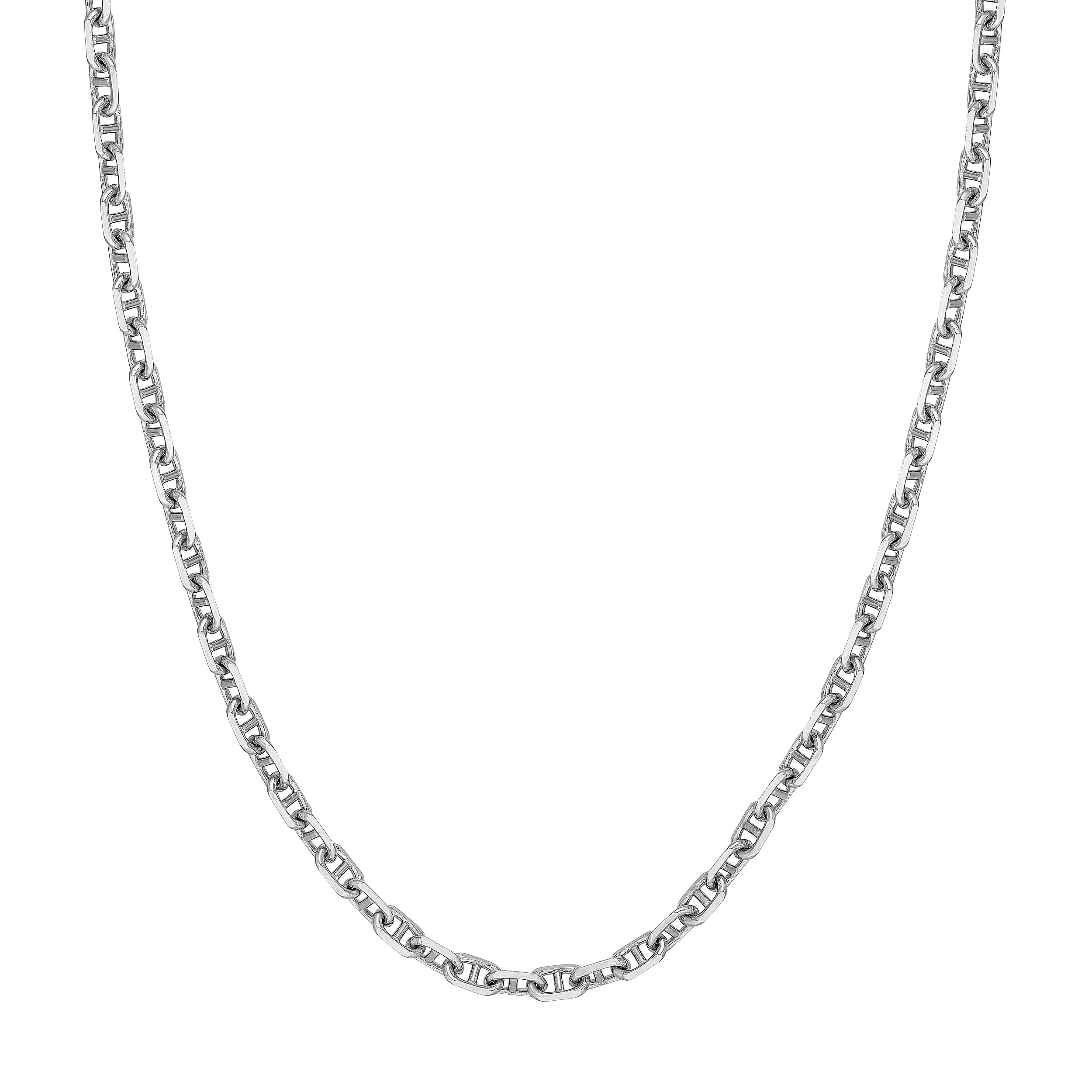 4.85mm Sterling Silver Anchor Chain