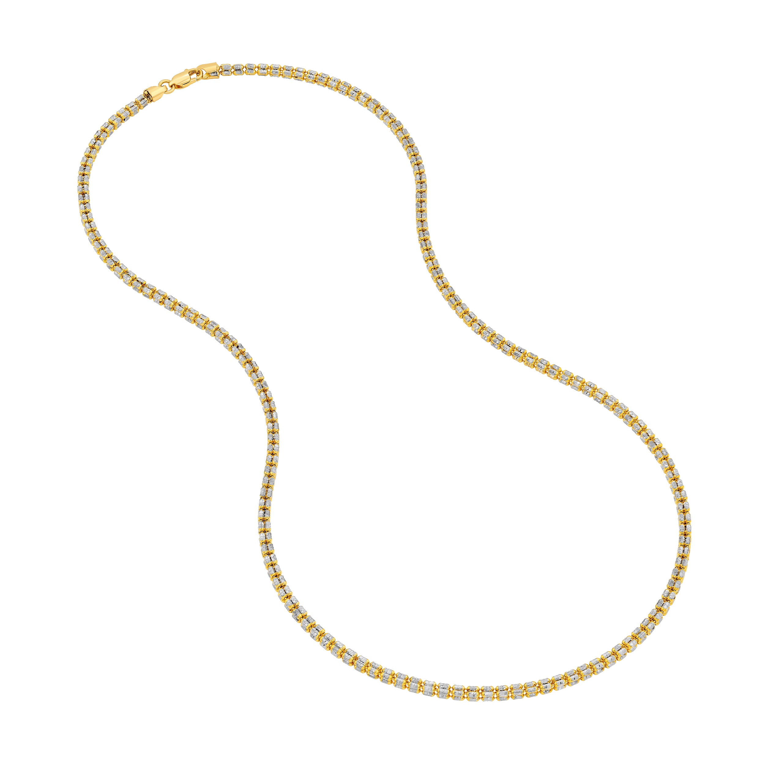 2.40mm Two-Tone Ice Chain [4 row]