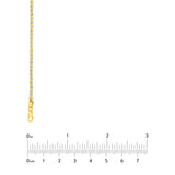 2.40mm Two-Tone Ice Chain [4 row]