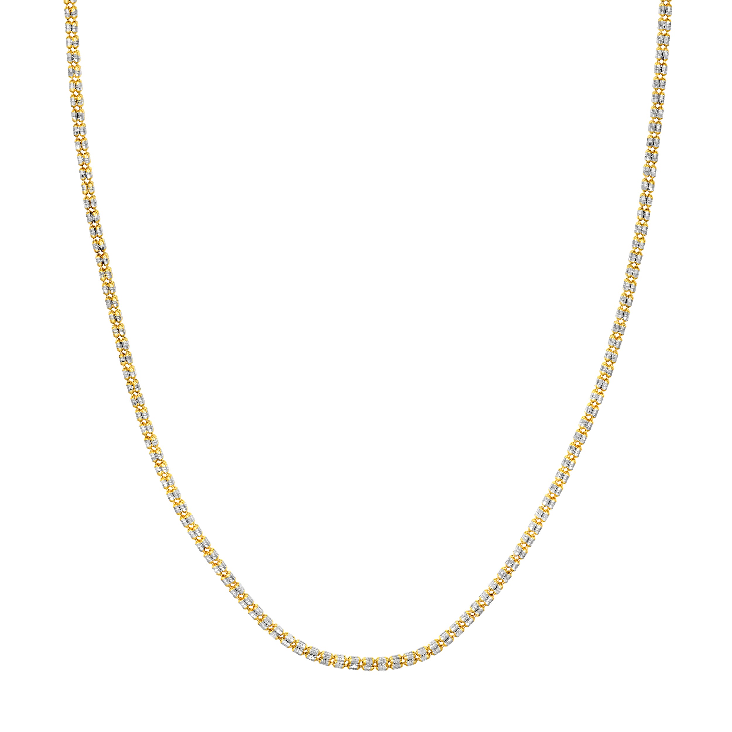 2.40mm Two-Tone Ice Chain [4 row]