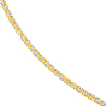 2.40mm Two-Tone Ice Chain [3 Row]