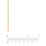 2.40mm Two-Tone Ice Chain [3 Row]