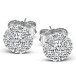 Earring in 18k Gold with Diamonds
