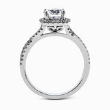 Wedding Set in 18k Gold with Diamonds