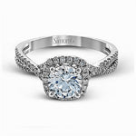 Wedding Set in 18k Gold with Diamonds