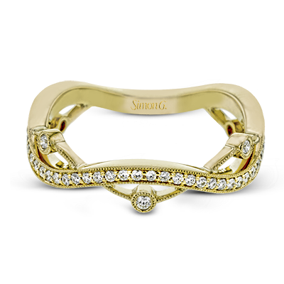Right Hand Ring in 18k Gold with Diamonds