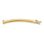 14k 4mm Lightweight Omega Extender for Necklace